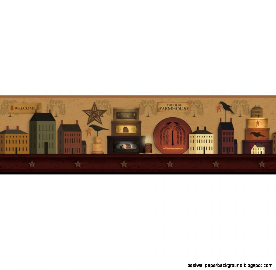 Country Shelf Wall Border Sturbridge Yankee Workshop Country Shelf Wall Border Sturbridge Yankee Workshop