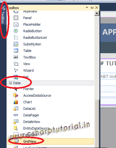 Gridview - Adding asp.net gridview Gridview - Adding asp.net gridview
