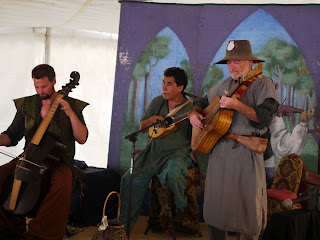 Musician at Renaissance Festival in Deerfield Beach
