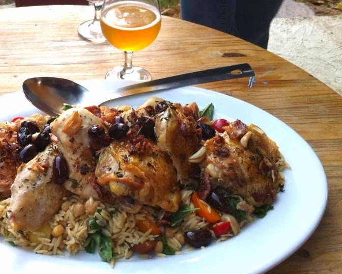 Tate's Kitchen chicken with kalamata olives & bacon