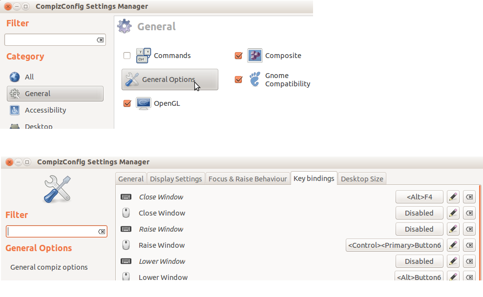 Unable to switch applicationwindows using Alt+Tab keys in Ubuntu Linux