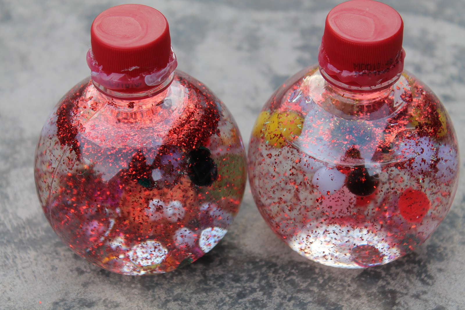 Solace Amid the Chaos Busy Bottles for Kids {DIY}