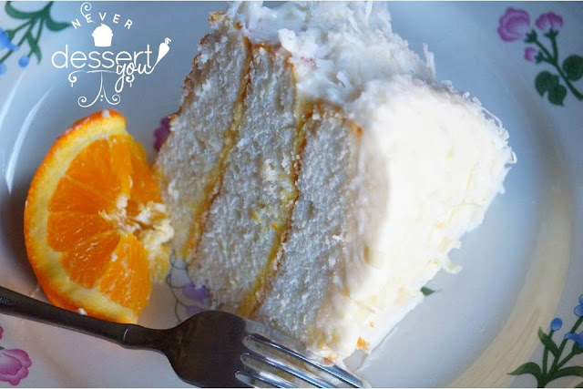 Never Dessert You Orange Coconut Cake
