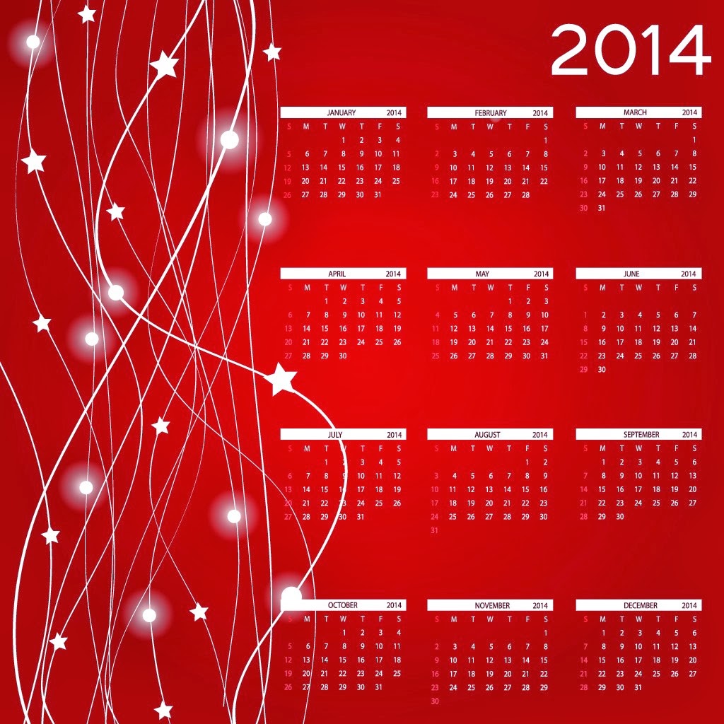 2014 Happy New year Calendar 2014 Happy New year Calendar