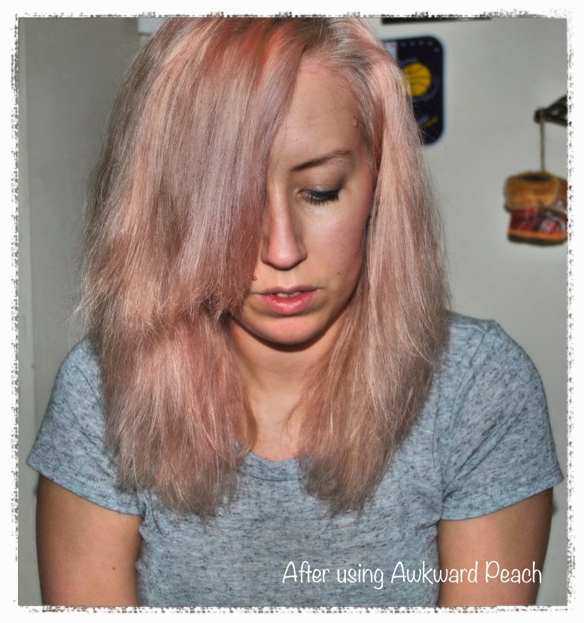 Bleach London Awkward Peach Review Life and Rags