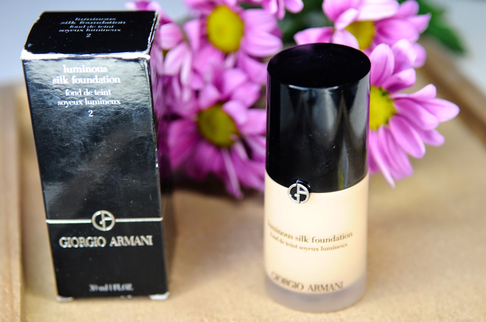 Armani Luminous Silk Foundation review Ingrid Hughes Beauty