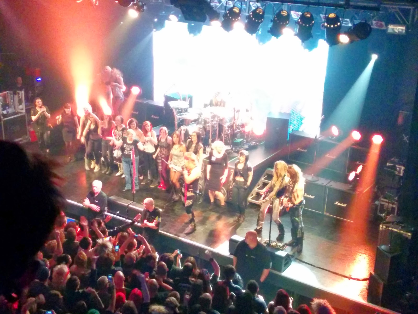 Russ Parrish Steel Panther Satchel solo and Death To All But Metal