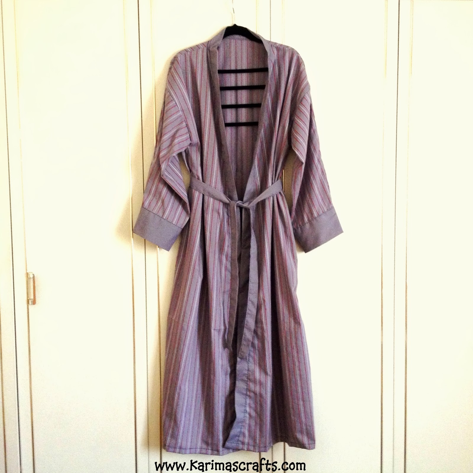 Karima's Crafts Bathrobe / Dressing Gown Mini Tutorial