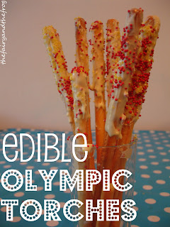 Edible Olympic Torch