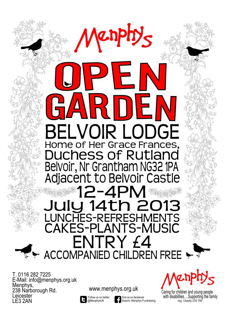Open Garden Poster Menphys