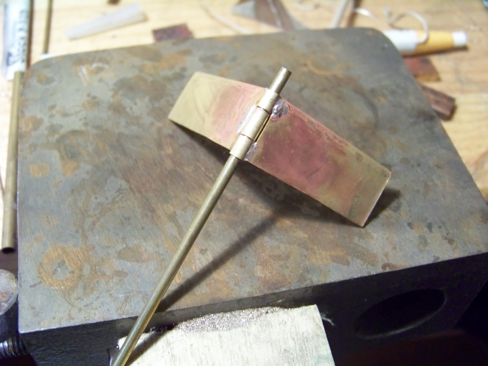 Daniel Icaza Artist & Metalsmith Sixth Entry How to Fabricate a Hinge