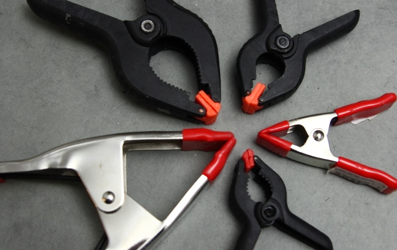 Badger and Chirp Bookbinding 101 Glueing and Clamping Tools