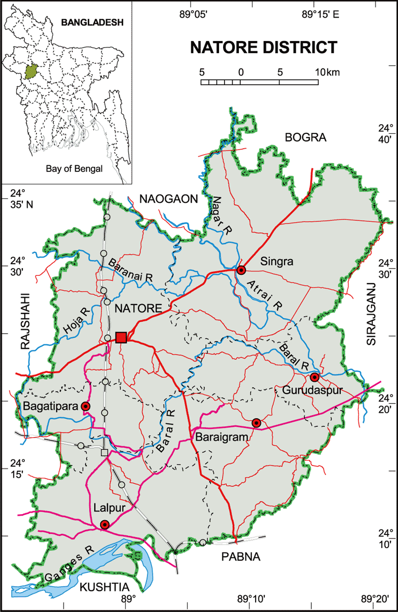 Lalmonirhat District Map