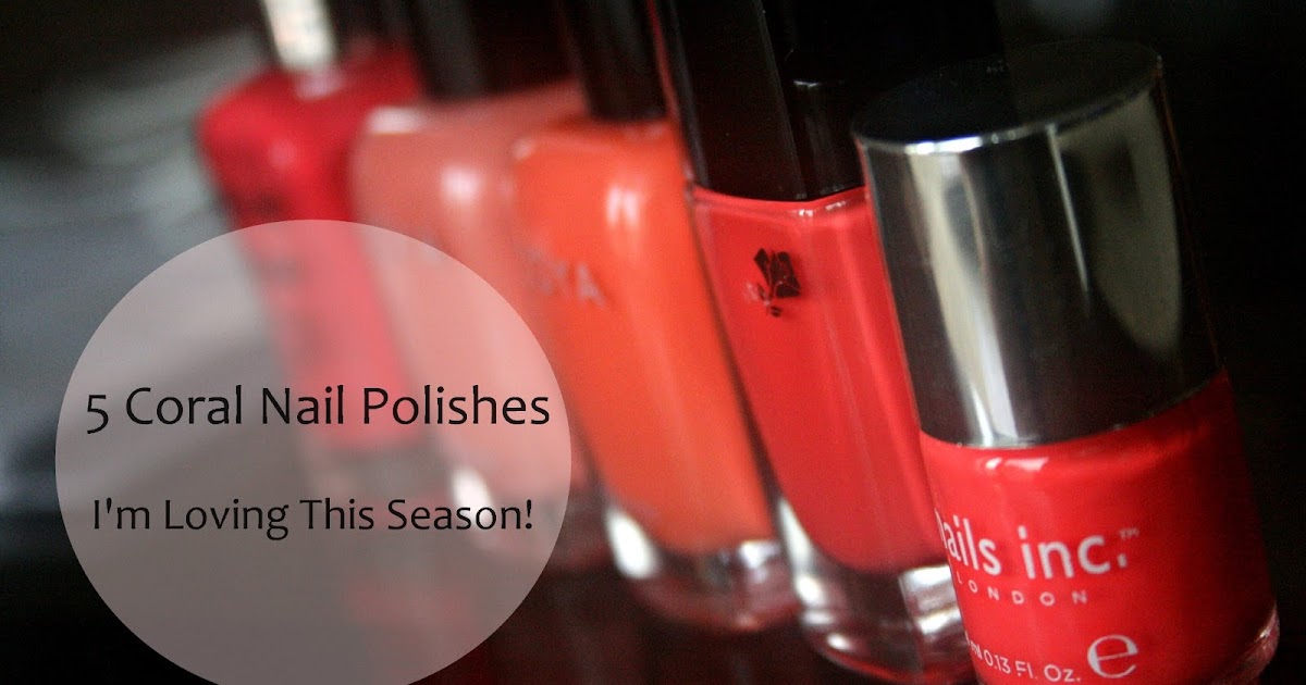 5. Coral Nail Color Combinations - wide 8