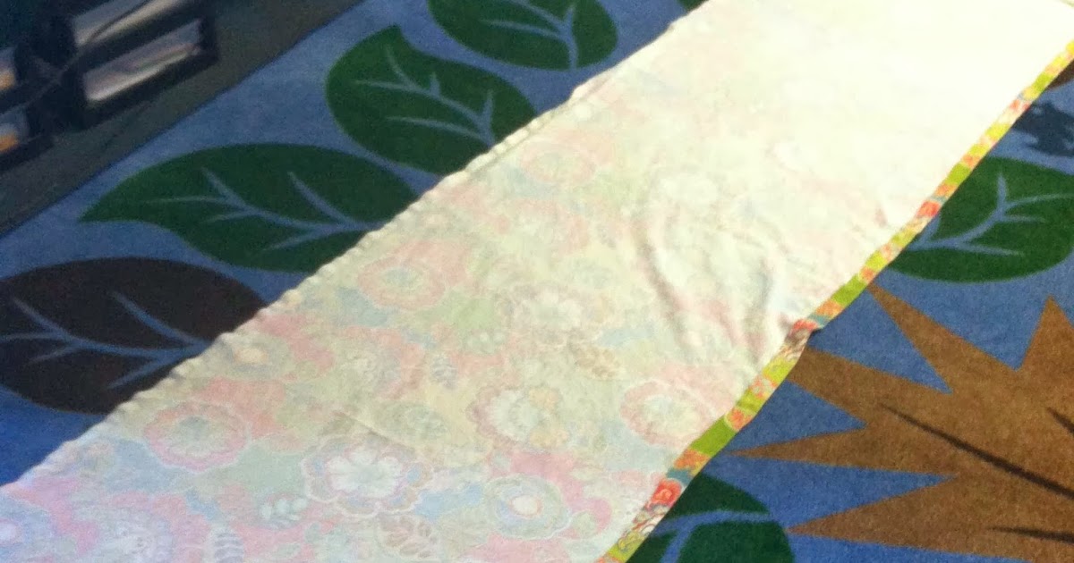 Howto Make Kidney Table Skirt