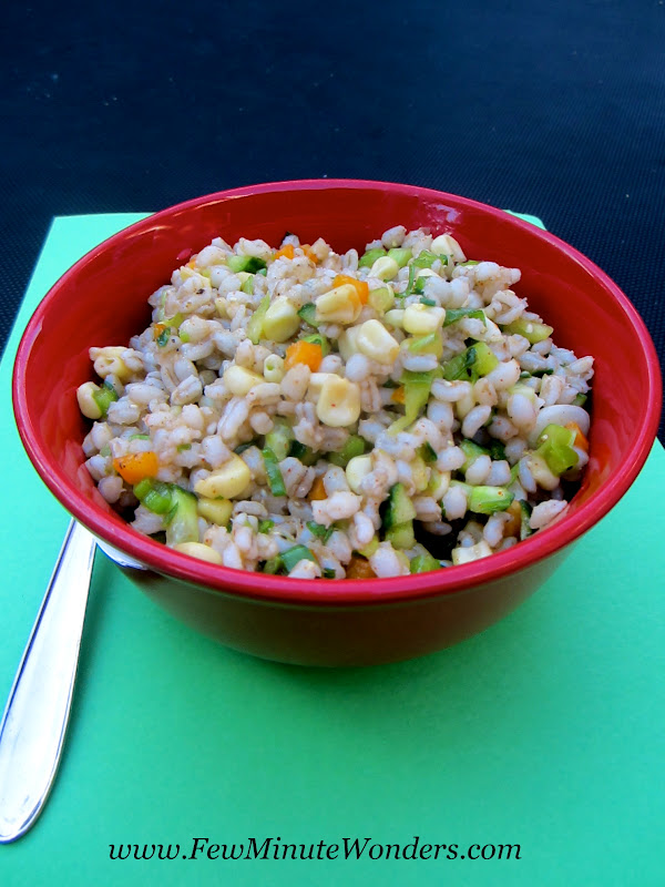 Barley Salad Few Minute Wonders