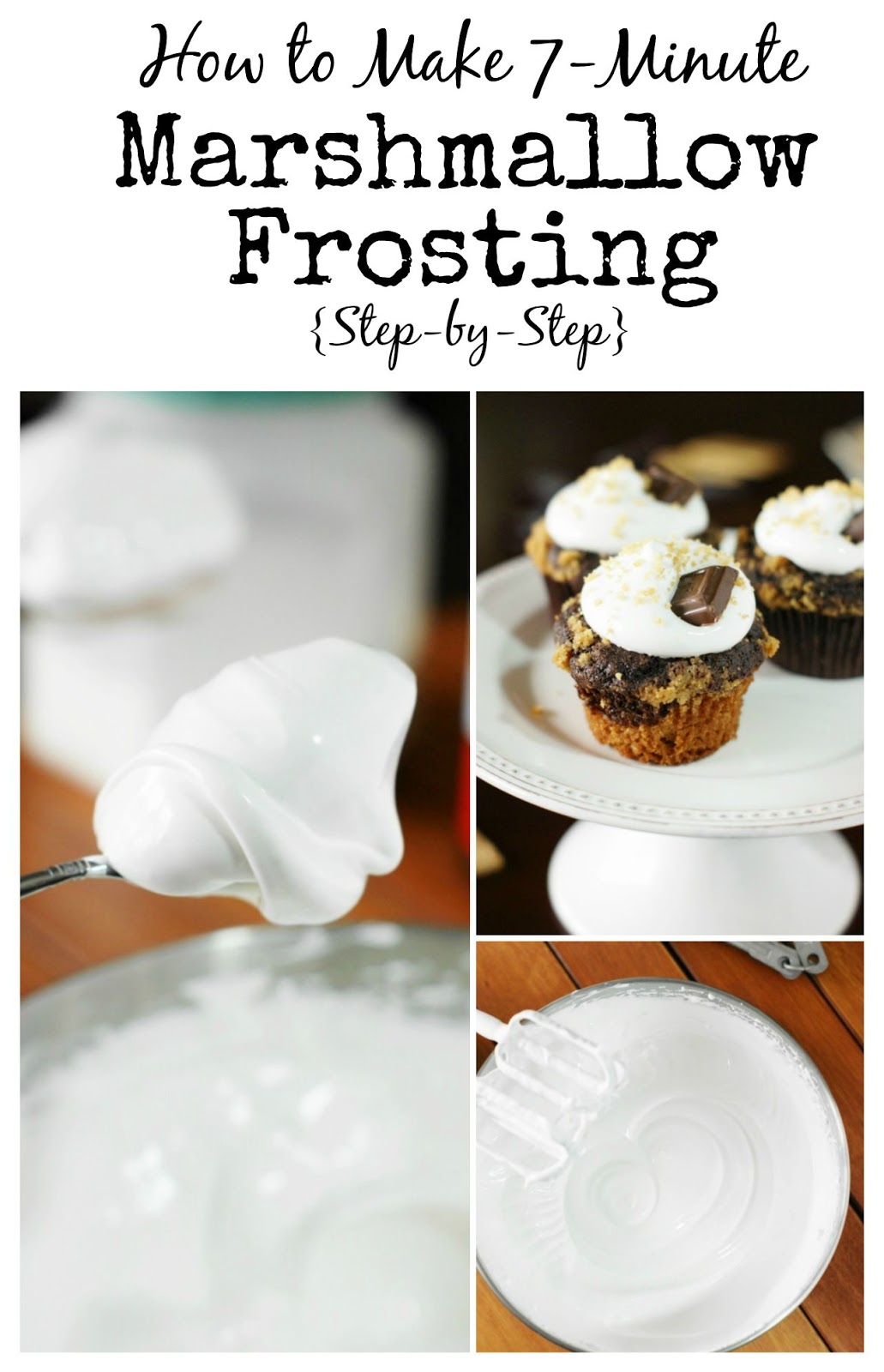 How to Make 7Minute Marshmallow Frosting {StepbyStep} The Kitchen