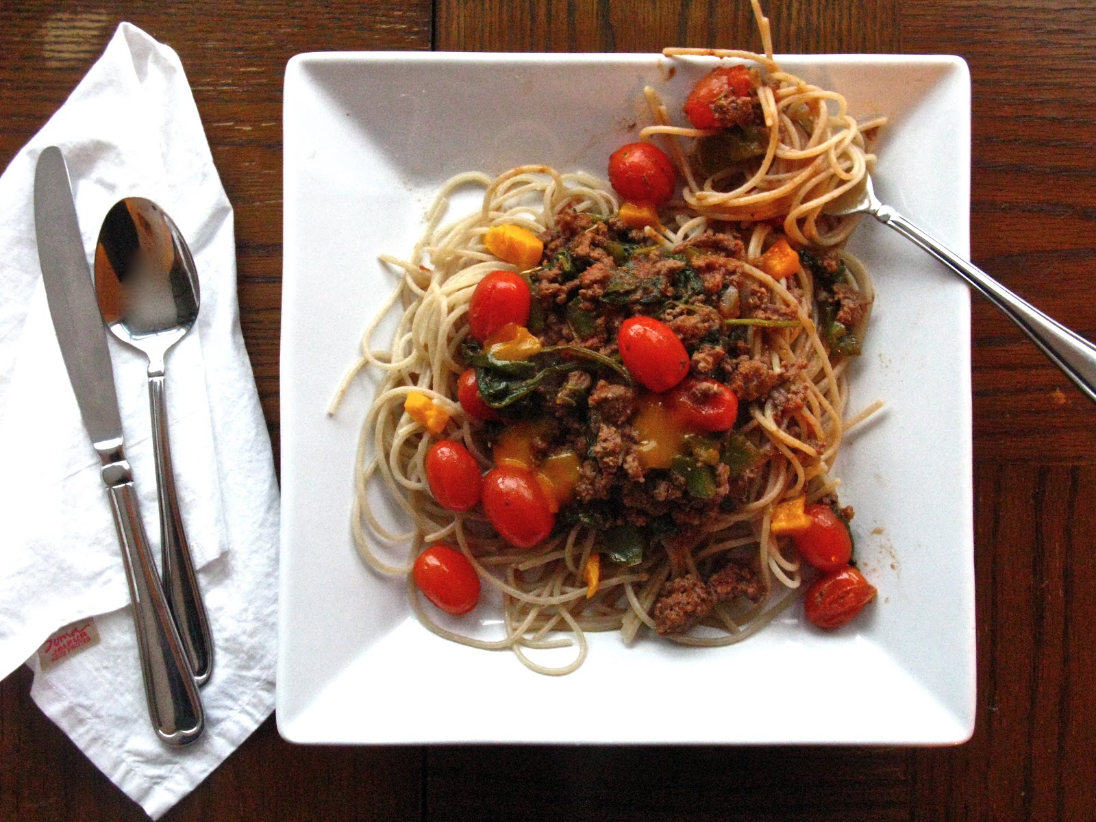 Beef & Vegetable GlutenFree Spaghetti The Best of this Life