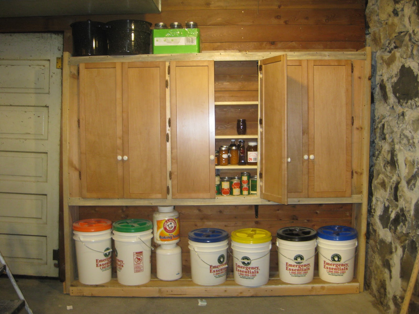 Life in Old Spokane Basement Pantry