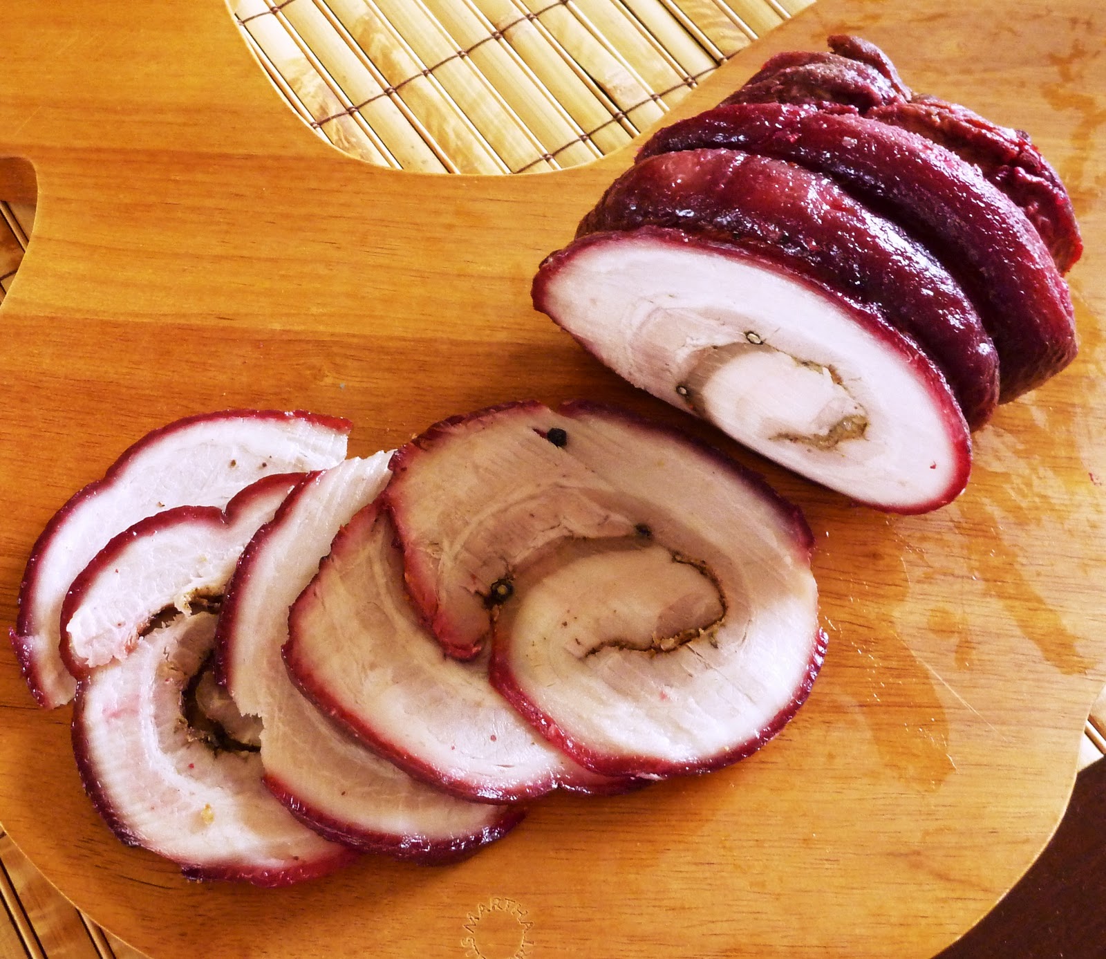 The Spices Of Life . . . Thịt Giò Bó (Red Pork Roll)