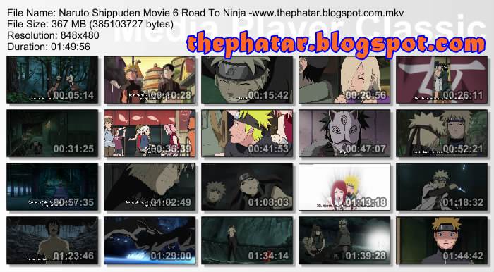 Naruto Shippuden - Road To Ninja [Jap./Esp.][848X480] full movies