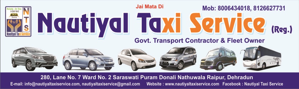 Nautiyal Taxi Service | Car Rental in Dehradun