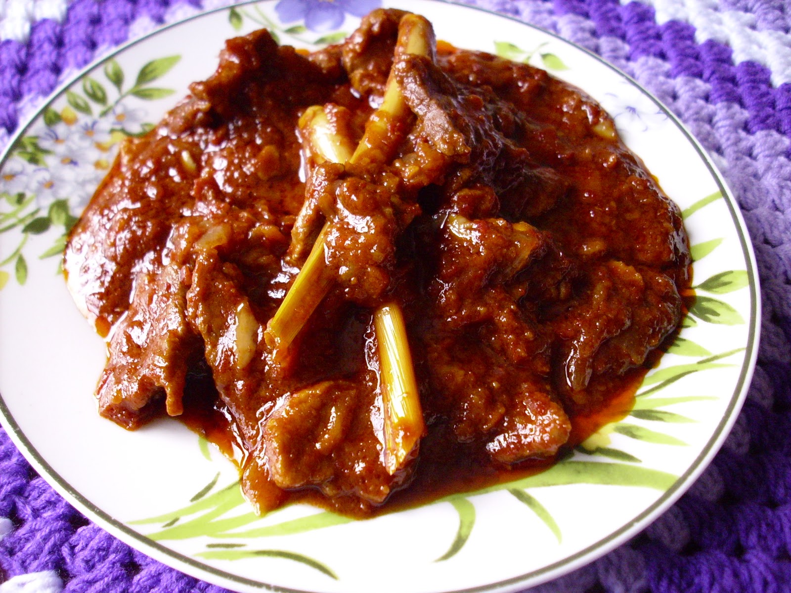 DIARI DIELA Daging Masak Sambal Serai