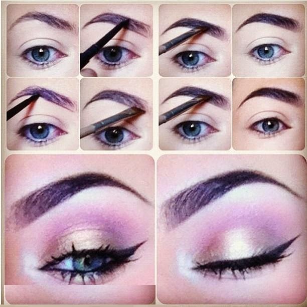 Easy steps To define your eyebrows !! Makeup tips