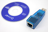 PLACA DE REDE USB ETHERNET 10/100 MBPS RJ 45 (AZUL)