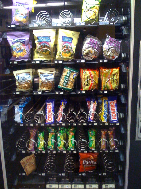 sandwich vending machine