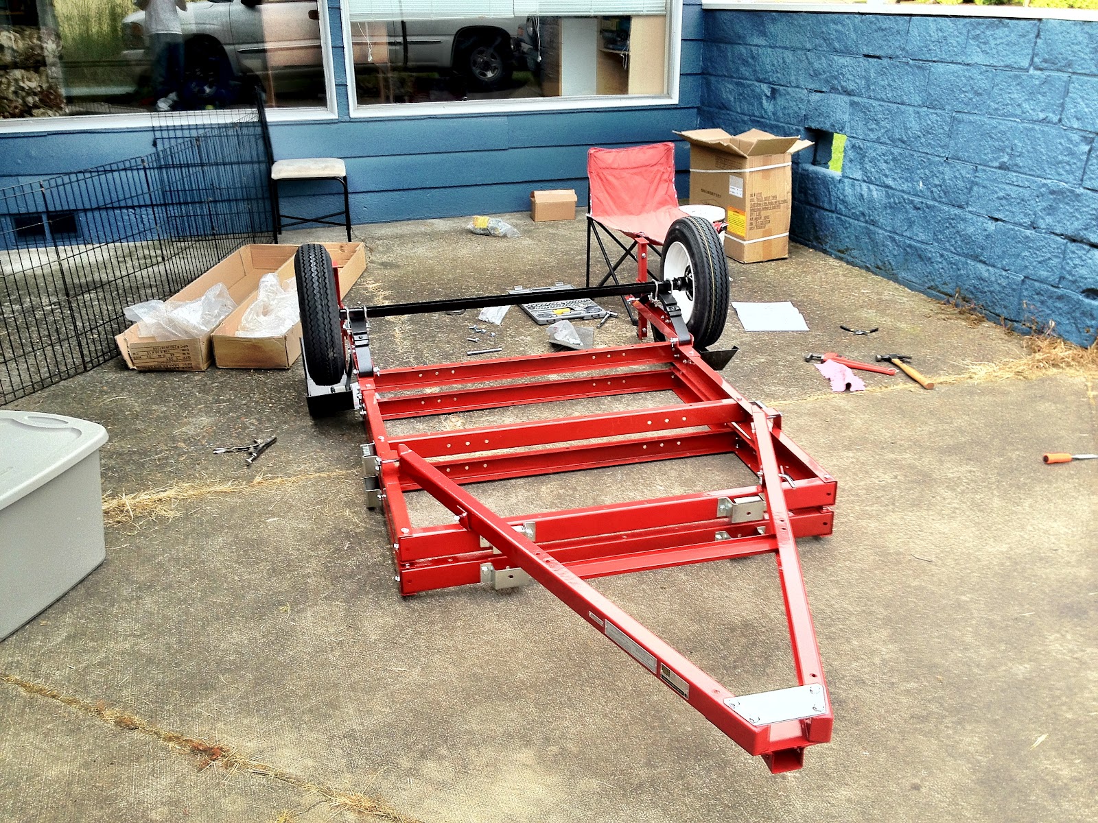 Outside the Rat Race Harbor Freight Tools Heavy Duty Foldable Utility