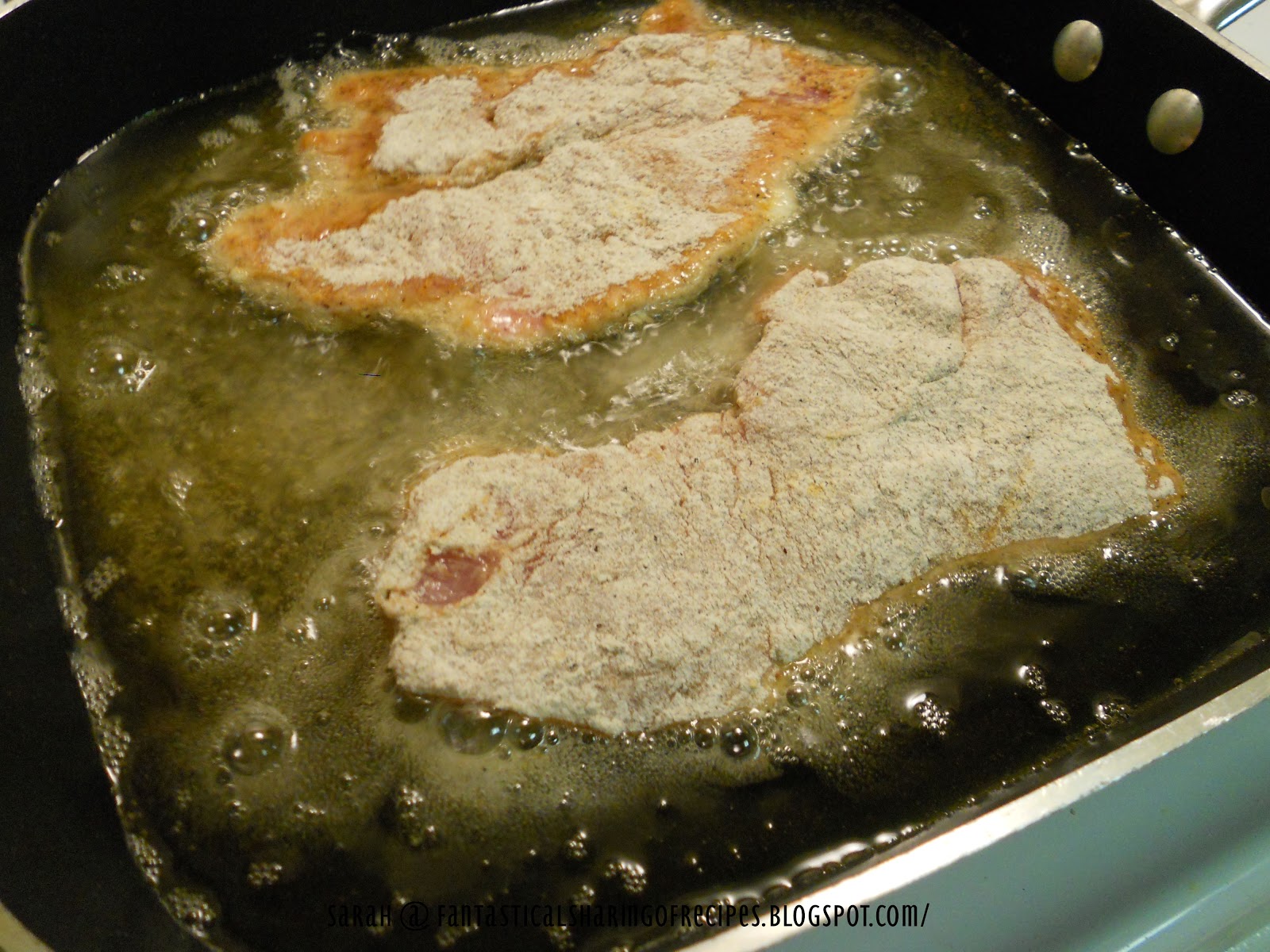 Fantastical Sharing of Recipes Double Crunch Honey Garlic Pork