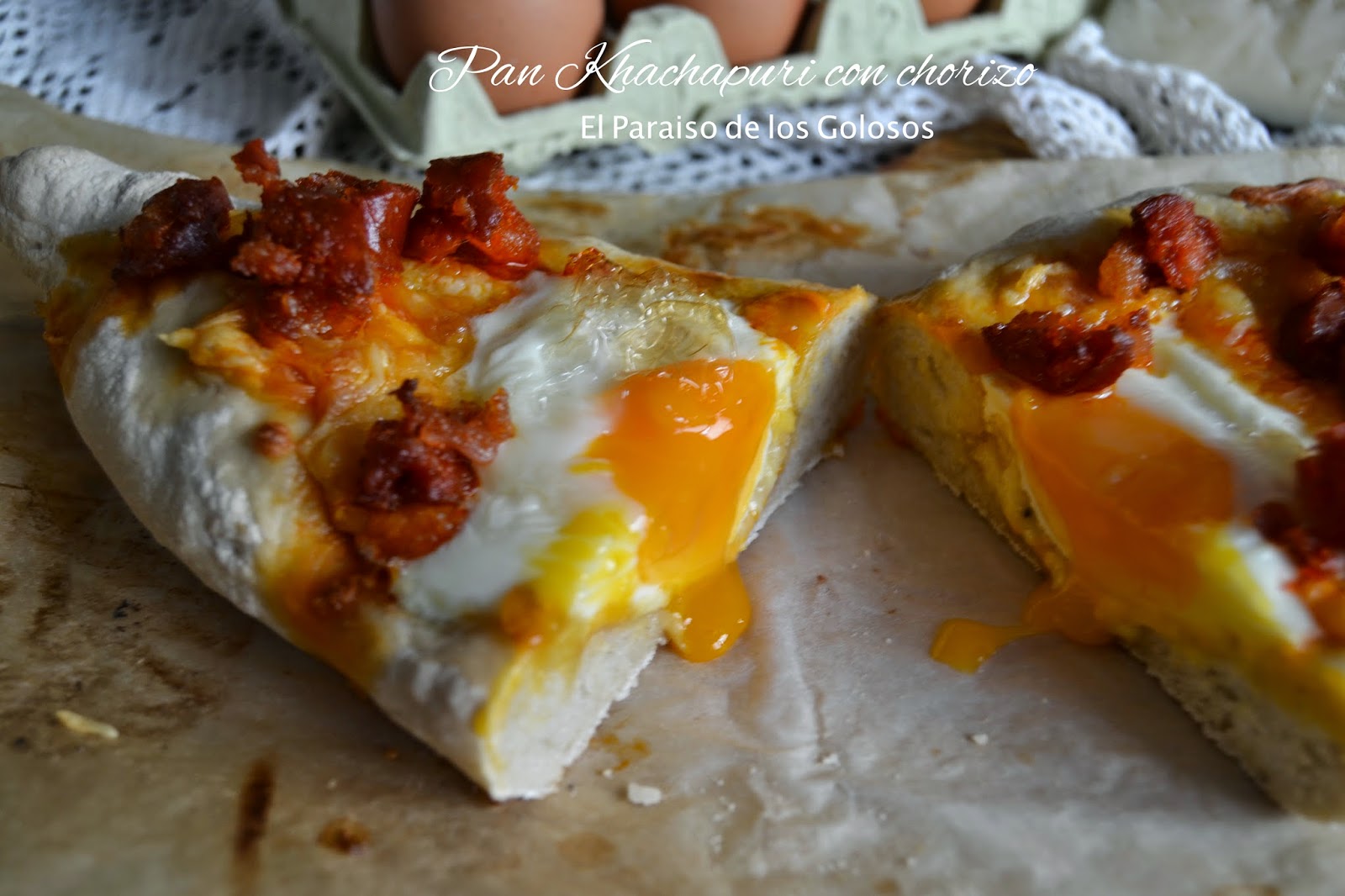 Pan Khachapuri Con Chorizo
