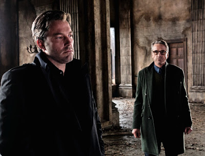 Ben Affleck and Jeremy Irons in Batman V Superman Dawn of Justice