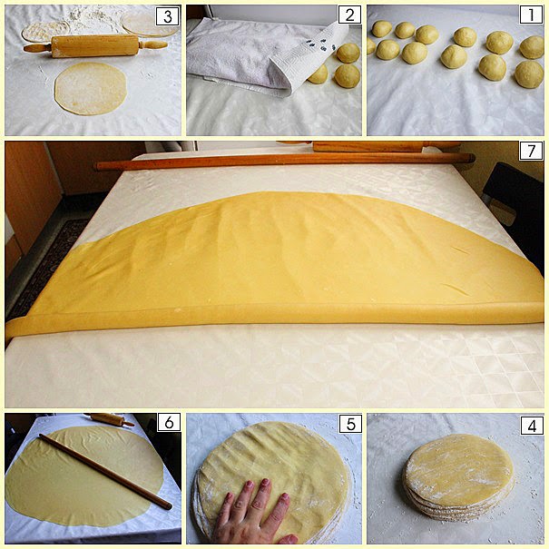 MİDYE BÖREK TARİFİ (el açması) Yemek Tarifleri