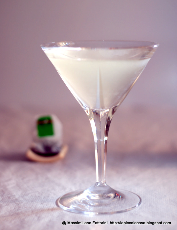 La Piccola Casa Green tea martini il cocktail del sabato