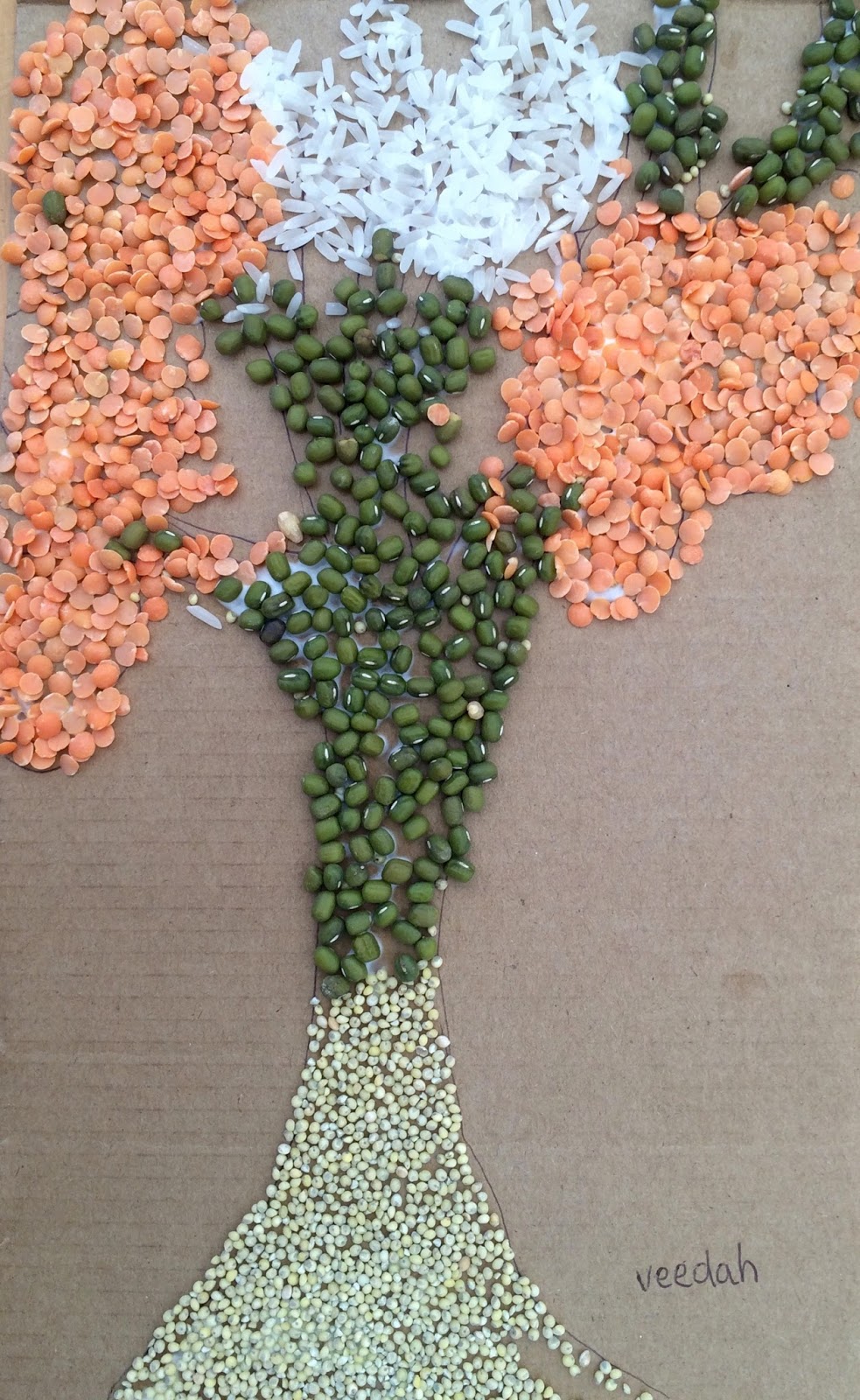 Our Permaculture Life Slow School Holiday Fun Seed Art