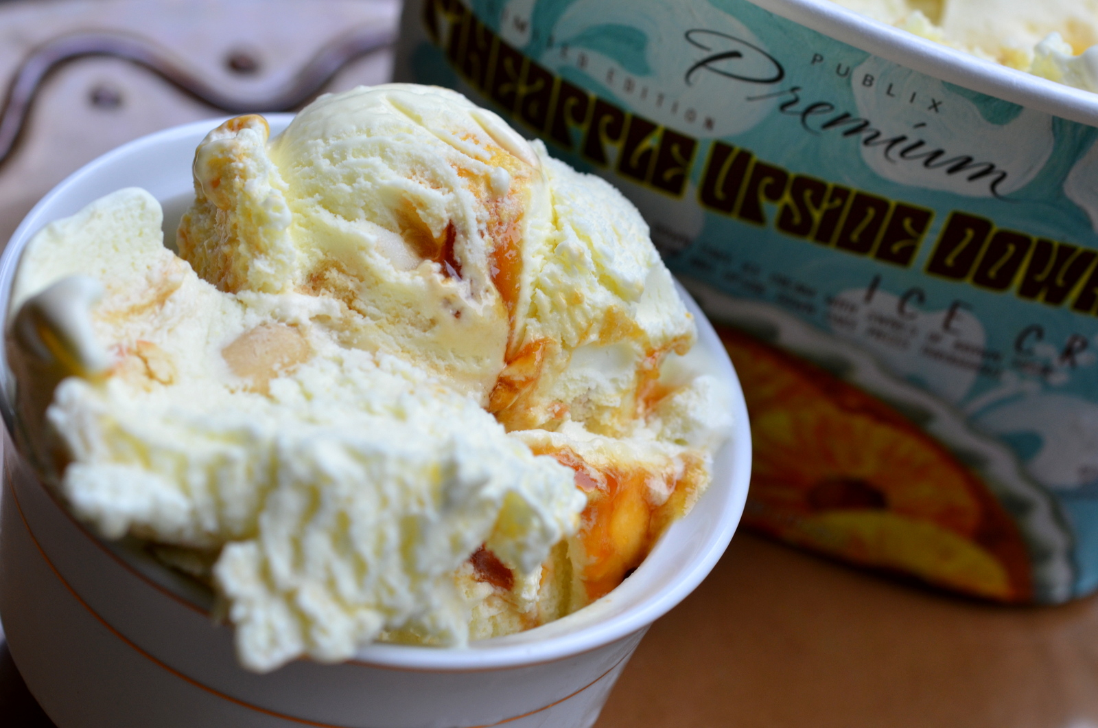 food and ice cream recipes REVIEW Publix Premium Pineapple Upside