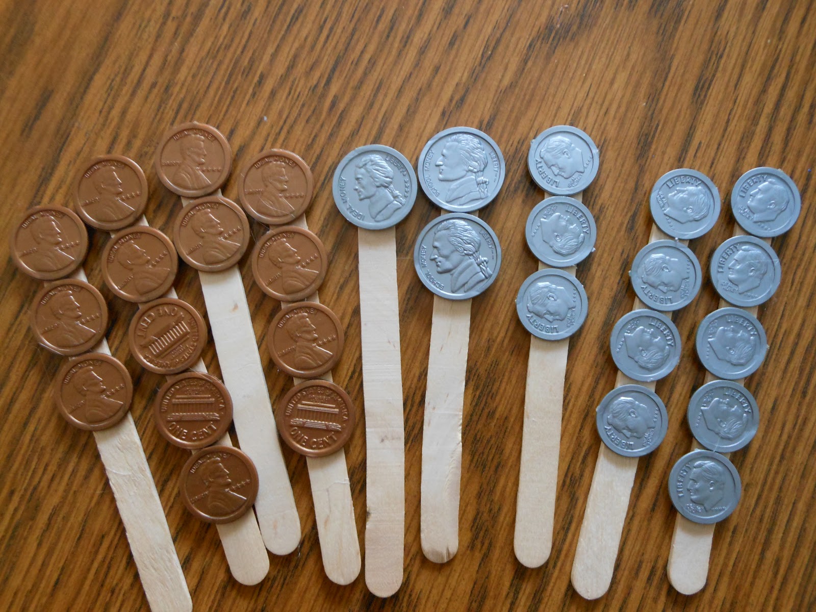 Kinderdi Counting Money Sticks