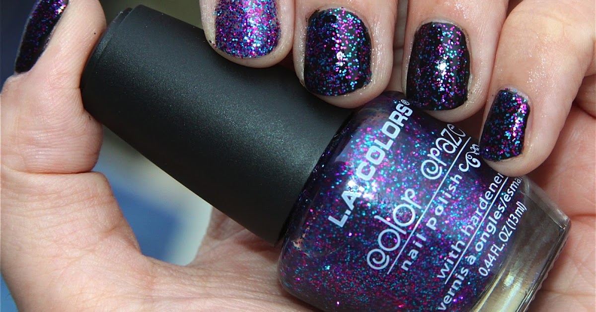 Glitter Kitty LA Colors Color Craze Nail Polish Jewel Tone