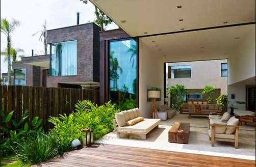 teras rumah minimalis modern