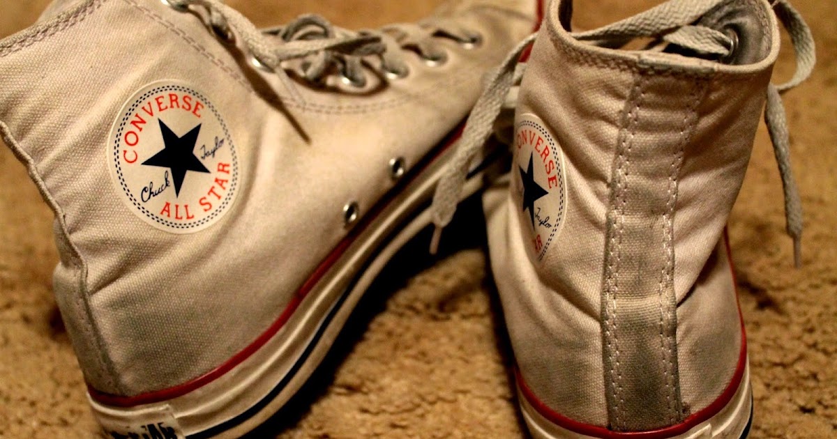 dirty white chucks