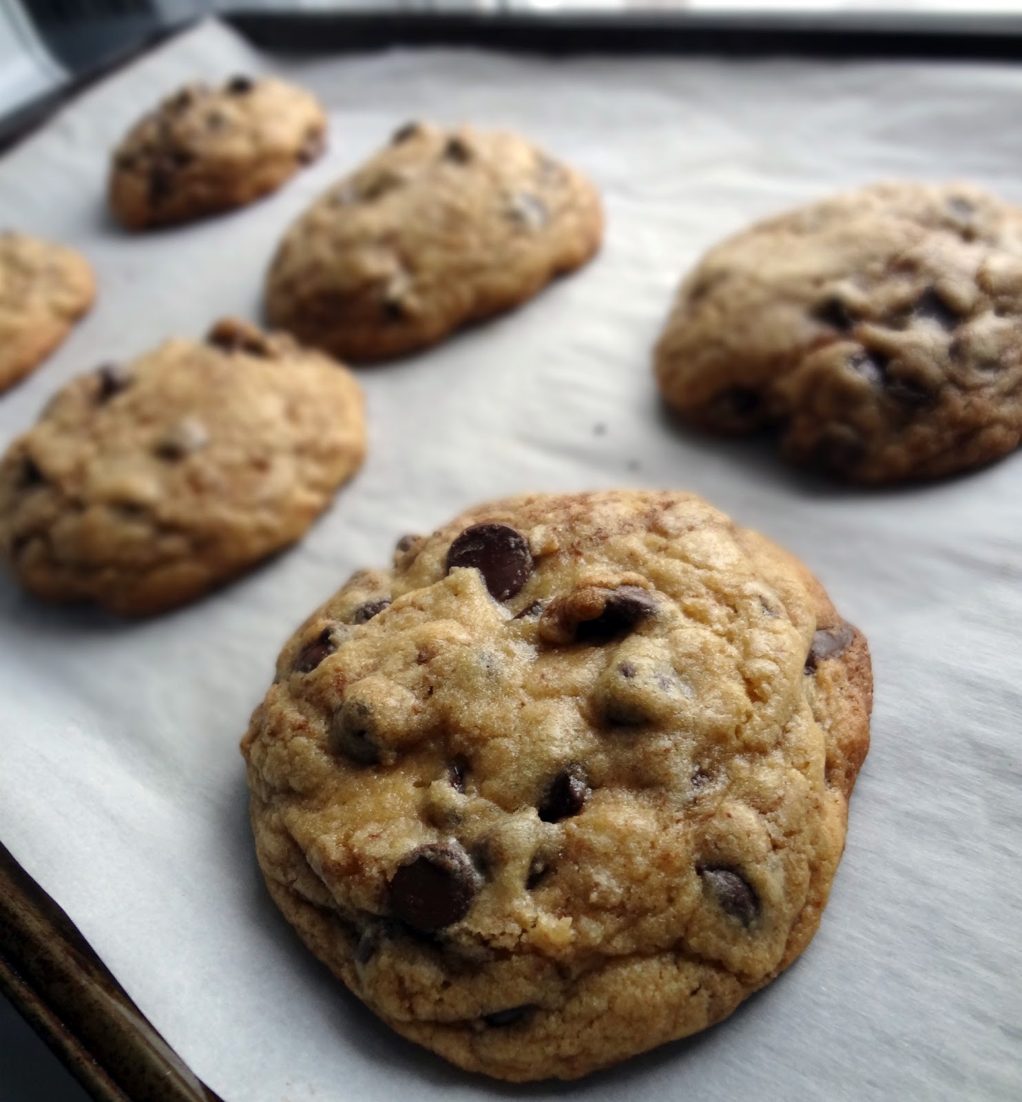 The Cooking Actress Big, Thick, and Chewy Chocolate Chip Cookies