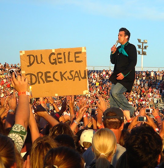 rencontre avec robbie williams