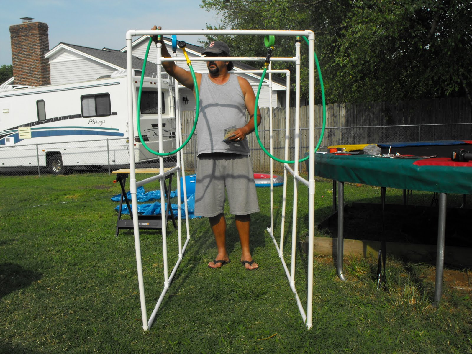 Kreations Done By Hand Our DIY PVC Kid Sprinkler