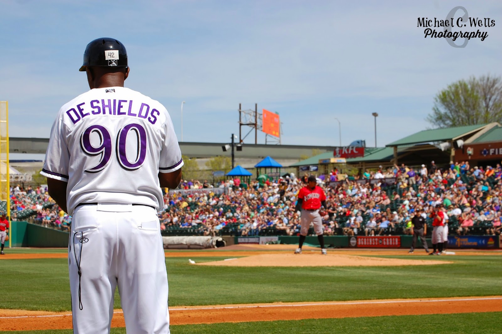Michael C. Wells Photography Louisville Bats Game April 18th, 2015