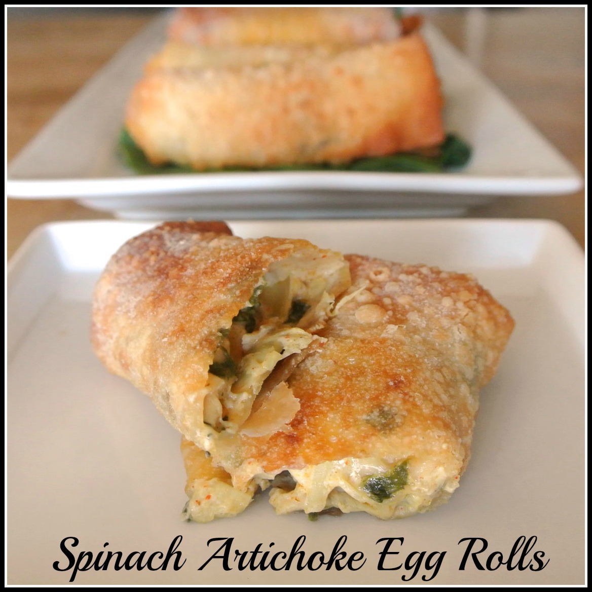 Gourmet Cooking For Two Spinach Artichoke Egg Rolls