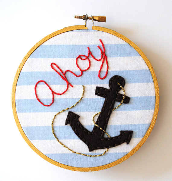 Silhouette Embroidery Hoop Art Tutorial Less Than Perfect Life of Bliss