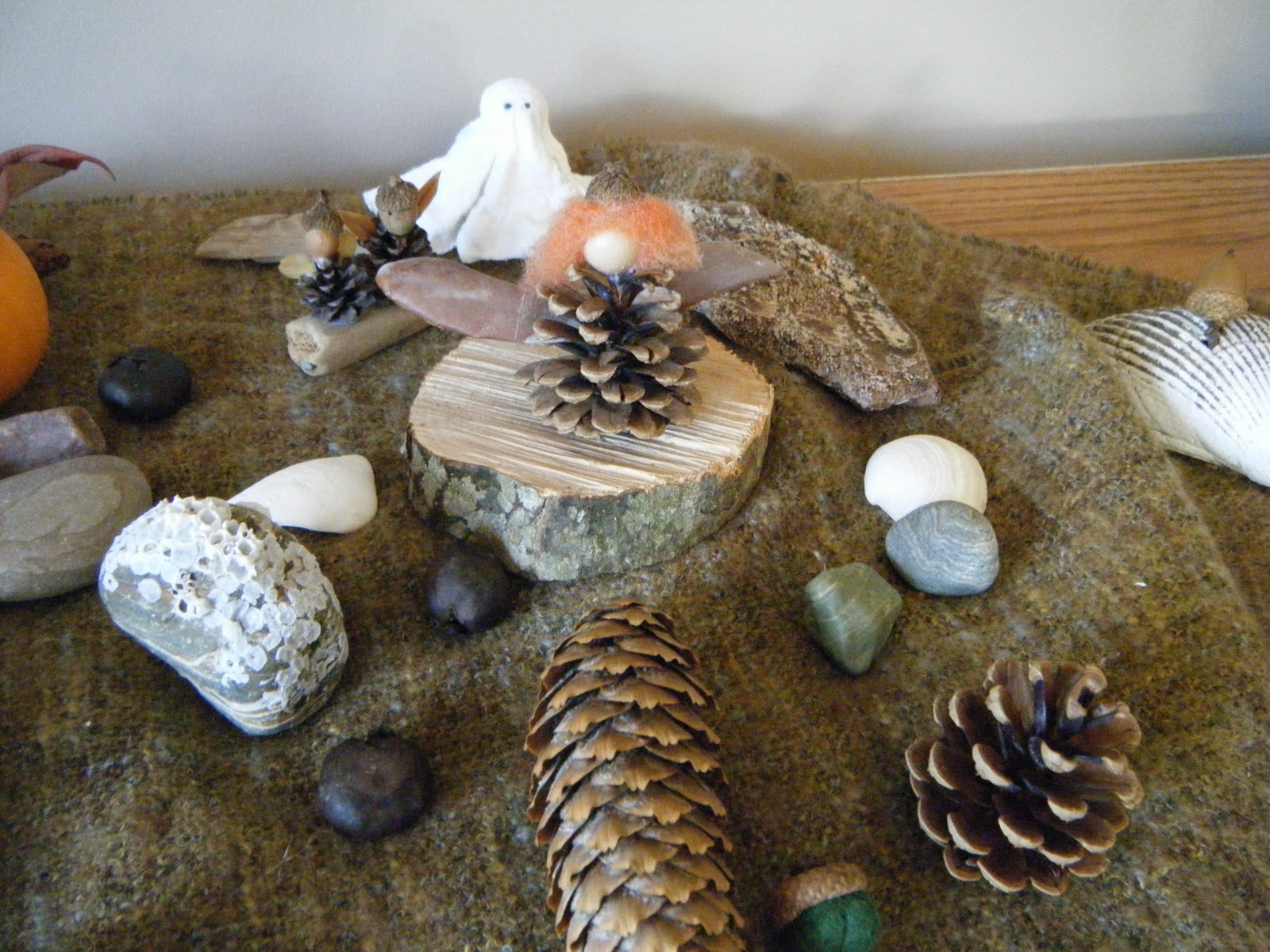Montessori Beginnings Autumn Nature Table