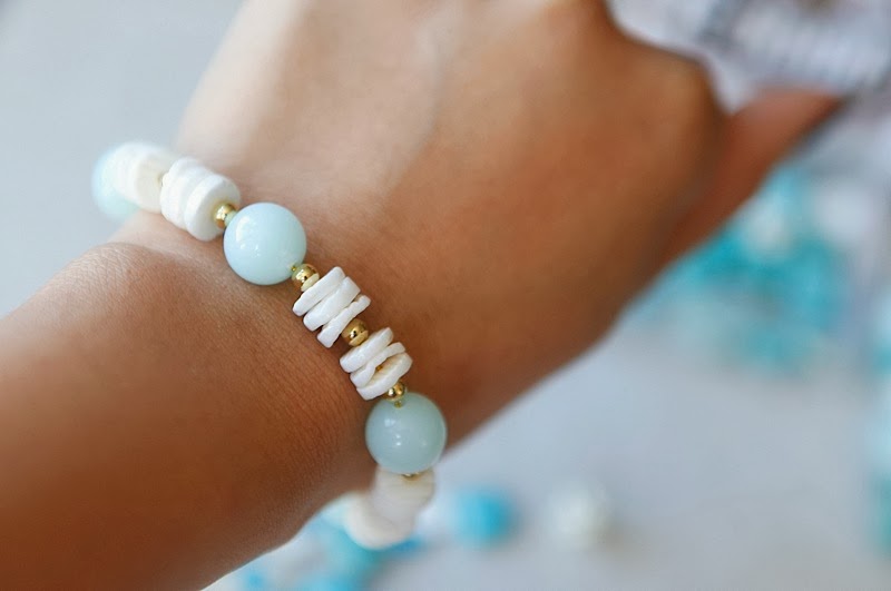 hello, whimsy. TUTORIAL ELASTIC STRETCH BRACELETS